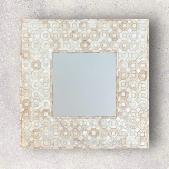 Wall Decor | Inlay Capiz Wall Mirror | Poshmark